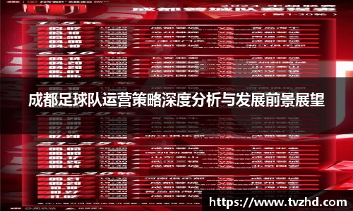 成都足球队运营策略深度分析与发展前景展望